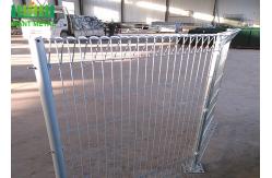 China HGMT Triangle Bend BRC Roll Top Fence Panel For Protection supplier