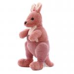 Rabbit Hair Kangaroo Stuffed Plush Toys Girl Birthday Gift Baby Sleeping Pillow for sale