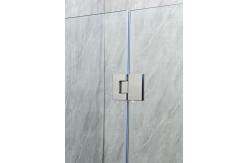 China Elegant Corner Shower Enclosure With 8mm Tempered Glass And Hinge supplier