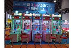 China Playfun Games Magic wheel ball drop skill game coin operated redemption tickets machine supplier