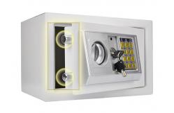 China High Security Portable Steel Plate Electronic Key Lock Box supplier