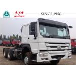 Howo Sinotruk 6x4 Tractor Truck , Tractor Head Trailer Oil Saving For Fuel Transport for sale