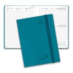 Custom Planner Medium Pacific Green Monthly and Weekly Planner With Hourly Schedule for sale