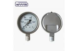 China 2.5 SS304 Oil Filled High Pressure Gauge Psi 2.5% 1.6% Accuracy supplier