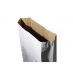 Reusable Square Bottom Multiwall Kraft Paper Bags Anti Slip Surface Treatment for sale
