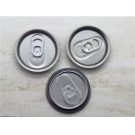 Safe rim Aluminum Easy Open Lid For beverage pop can , tinplate ends