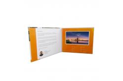 China LCD Display Video Business Card ODM For Advertising 1GB Memory supplier