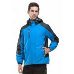 100% Polyester Womens Custom Outdoor Clothing , Breathable Rain Jacket Lightweight Windproof for sale