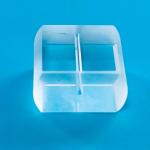 Temperature Custom Coated Clear Quartz Glass Part for Industrial for sale