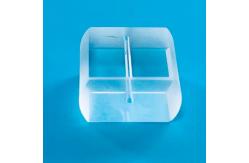 China Temperature Custom Coated Clear Quartz Glass Part for Industrial supplier