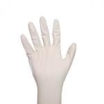 Wearable Class I Disposable Medical Latex Gloves Powdered for sale
