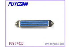 China Receptacle 64 Pin Centronics Connector Female 32pairs IDC Crimping Connector supplier