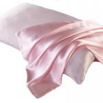 Pink Slip 20x26in Pure Silk Pillowcase Private Label For Baby Care Room for sale