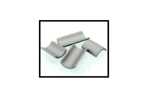 Automobile Seat Motor Ferrite Magnets ISO TS 16949 Arc Segment