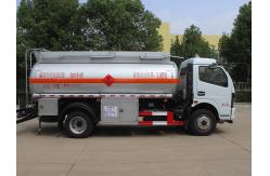 China Dongfeng Dolica Flammable Liquid Tank Truck Carrier 8.1 Cubic Meter supplier