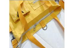 China Fold Over Ladies Canvas Handbags Eco Canvas Bags supplier