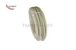 China Nickel Plated 300V 500V Fiberglass Refractory Braided Cable supplier