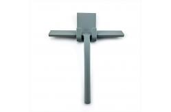 China Ergonomic T Shaped Silicone Shower Squeegee With Hook supplier