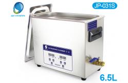 China Digital Transducer Benchtop Ultrasonic Cleaner 6.5L Lab Automatic Instruments supplier