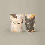 Resealable Food Grade Packaging Stand Up Pouch Matt Surface Zipper Bag With Valve Foil Ziplock Coffee Bag for sale