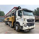 2018 XCMG HOWO 58m Used Concrete Pump Truck HB58V Semi Dry Shotcrete for sale