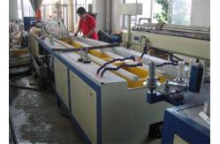 China Wood Plastic Composite Machine WPC Profile Production Line For Window supplier