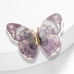 China Handmade Custom Butterfly Brooch – Elegant Jewelry Gift, Hypoallergenic & Lightweight Design​ manufacturer