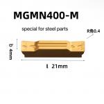 Grooving Insert Cutting Face PCD Grooving Cutter Turrning Tools Mgmn400-M for sale