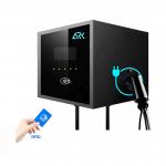 Ocpp Mennekes Wallbox Fast Electric Charging Station Type 2 32a 3 Phase 22kw for sale