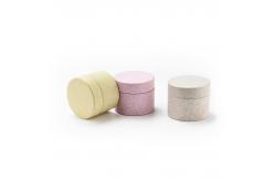 China PLA Wheat Biodegradable Cosmetic Jars 8oz Recyclable 3 Layers supplier