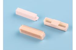 China Plastic Vertical 1.0mm Pitch Double Row Wafer Connector supplier