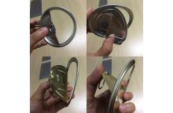 China Aluminium Ring Pull Easy Open Can Lid Clear / Blue / Green Customized supplier