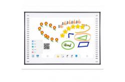 China 86 Inch Infrared Interactive Whiteboards With E3 Ceramic/ Nano Surface supplier