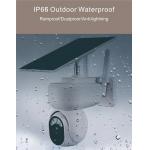Solar Powered Security Cctv Camera System Wireless Ip  2mp 4mp Wifi 4g Sim Card Baterry Ptz Dome Surveillance Camera for sale
