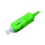 SC APC Flat Drop Cable Fiber Optical patch Connector for sale