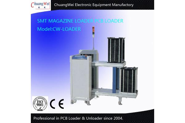 Automatic SMT Magazine Loader Pcb Loader With 4-7kg/Cm2 LCD Screen Display