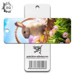 Cartoon 3D Lenticular Bookmark , Custom Bookmark With Tassel Animal Style