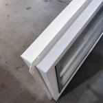 Casement UPVC Hopper Window Apricot Profile Waterproof