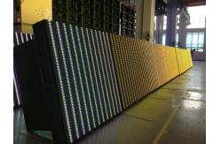 China Outdoor Scrolling LED Variable Message Signs Single Pillar Long Life Span supplier