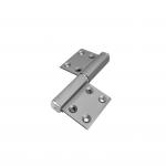 Four Hole Quadrilateral Aluminum Door Hinge Gray Color With Silver Lid for sale