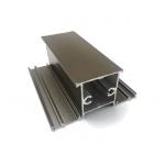 6063-T5 Sand Powder Coated Aluminum Extrusions Broken Bridge Aluminium Section