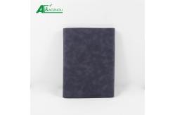 China 142 X 208mm Leather Ring Notebook Envelope Style Protection From Dust / Abrasions supplier