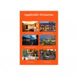 Portable 9W / 6V Solar Power Home Lighting System 8000Mah Energy Saving Light