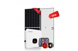 China Complete 6KW On Grid Solar System Mount Solar Array Ground Energy System supplier