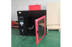 China Foam Plastics Horizontal and Vertical Flammability Tester with MCU Control supplier