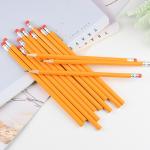 School Student Art Sketch Writing Pencil HB Hexagonal Barrel Yellow Wooden Pencil for sale