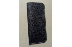 China 2024 hotting selling artificial leather spectacles pouch bag with elastic metal slip inside supplier