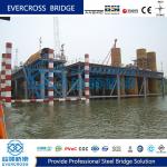 Temporary Bailey Type Trestle Bridge And Platform Steel And Construction for sale