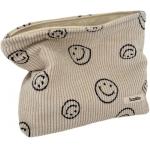 Beauty Embroidery Logo Zipper Travel Makeup Pouch Custom Luxury for sale