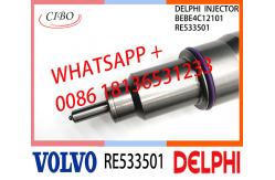 China Common Rail Fuel Diesel Injector RE533501 BEBE4C12101 RE533608 SE501959 E1 supplier